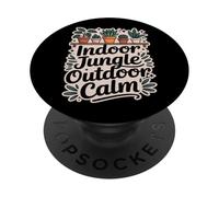 Indoor Jungle Outdoor Calm Houseplant Gardener PopSockets Adhesive PopGrip