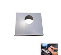 Indoor Laptop/Tablet Desk for Concept2 BikeERG - Adjustable Clamp for Secure Fit with Ventilation Hole or Flat Surface Option