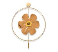Indoor Large Decorative Wall Clock with Pendulum,Modern Non-Ticking Silent Metal Wall Clocks for Living Room,Bedroom,Study,Office Wall Decor Decoration