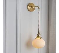 Indoor Led Ceiling Pendant, Outdoor Wall Sconce Ceiling Lamp and Japanese Brass Ceramics Wall Lamp Retro Translucent Ceramics Bathroom,Foyer