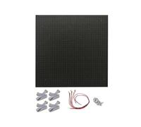 Indoor LED Module with 64x64 Light Layout, 3840Hz | HUB75 Interface for Digital Display Builds and Indoor Event Screens, Black Panel, Full Color