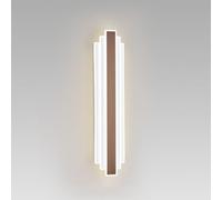 Indoor Led Wall Light Acrylic Long Wall Sconce, Aluminum Wall Lighting Fixtures for Living Room Bedroom Stair Restaurant Hallway Office, 3 Color Mode Adjustable Wall Lamp /31Cm