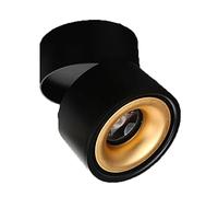 Indoor Lighting LED Spotlights Nordic Living Room Ceiling Lights Downlight Black Universal Modern Minimalist Limelight Adjustable Aisle Mounted Spot Lamp High,White light
