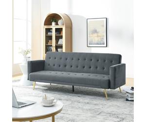 Indoor Living Olivia 3 Seat Sofa Bed Set - 2 Colours - Grey