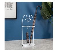 Indoor Metal Cat Wrought Iron Cafe Office Home Long and Short Umbrella Storage Rack