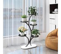 Indoor Metal Plant Stand Tall Shelf Corner Display for Flowers Pots in Garden Balcony Living Room Bedroom Patio