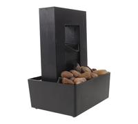 Indoor Mini Fountain with Stone Decor for Desktop and Coffee Table