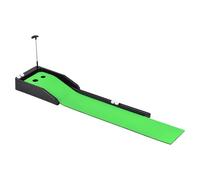 Indoor Mini Golf: Portable Velvet Mini Golf Set with Rubber Bottom, Multifunctional Desk Games, Decorative Golfing Training Toys with Auto Return