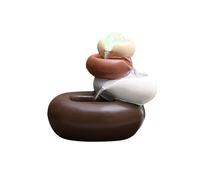 Indoor Minimalism Tabletop Fountain Indoor Waterfall Meditation Fountain Like Layers of Rock Home Decor(Small)