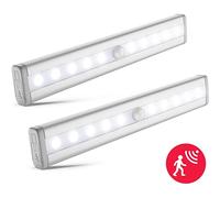 Indoor Motion Sensor Light, Battery Operated Ultra-Bright LED Wireless Under Cabinet Lighting, Detachable Design for Easy Installation, Energy-Saving