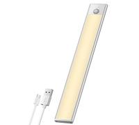 Indoor Motion Sensor Light - Magnetic Rechargeable Thin Lighting - Motion Sensor Light,for Home Bedroom Nurseries Stairs Basements Cupboards Wardrobes Garages