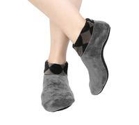 Indoor Non-slip Thermal Socks with Grips Men Ladies Leopard Floor Socks Double Layer Fleece Thickened Non-falling Yoga Dance Pilates Socks Warm Slipper Socks Autumn Winter Socks Floor Bed Socks Unisex