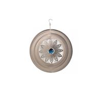 Indoor Outdoor 12" Hanging Floral Orb Spinner Decor Mobile Suncatcher