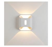Indoor Outdoor 12W LED Wall Lamp Modern Waterproof IP65 Double Head Lighting Porch Light Balcony Garden Aisle Stairs Lights, Chandelier(Bianco)