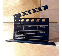 Indoor Outdoor At The Movies - Film Clapper Board Vintage Movie Projector Ornament - Classic Hollywood Gifts Studio and Camera Professional Director Cut Scene at The Movies