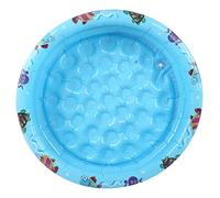 Indoor Outdoor Baby Swimming Pool, Children Inflatable Water Game Play Pool, Round Blue PVC Pool with Thick Material for Bathroom Beach Lakeside, Super Soft and Portable Bac (90cm)