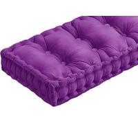 Indoor Outdoor Bench Cushion 1/2/3 Seats 8cm Thick Soft Pallet Sofa Pillow Comfortable Seating for Bench Chair & Patio (Color 14 110x50cm)