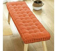 Indoor/Outdoor Bench Cushion for 1 2 3 Seater Furniture Garden Swing Seat Pad Thick Corn Velvet Window Seat Cushion 21.6x61in (55x155cm) Grey Color