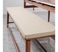 Indoor Outdoor Bench Cushion Patio Swing Pad Bay Window Seat Cushion for Dining Piano Deck Chair C Beige 160x30CM 11.8x63in Comfortable & Stylish