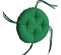 Indoor Outdoor Chair Cushions Set Of 4/2/1, Seat Cushion Round Chair Cushions With Ties, Round Chair Pads For Dining Chairs, Bar Stool Cushions Bistro Chair Cushions Set For Patio(E9,1PC 40x40X6cm)