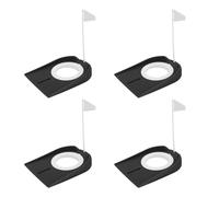 Indoor Outdoor Golf Practice Mat True Putting Simulation Automatic Return Function for Enhanced Alignment Putting Aid