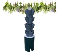 Indoor Outdoor Hydroponics Growing System Kit - Large Herb Garden for Lettuce, Tomatoes & Vegetables - Complete Hydroponic Gardening Solution for Home & Garden