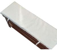 Indoor/Outdoor Non-Slip Bench Cushion - 150cm 100cm 120cm x 40cm 35cm 30cm - Washable Seat Pads for Patio Porch Swing Bay Window Furniture with Zipper (Color 3190x35x5cm)