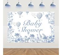 Indoor & Outdoor Party Backdrop Walls Blue Fresh Newborn Church Baptism Gender Reveal Wall Hanging Cloth Decor 350x240CM