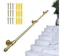 Indoor/Outdoor Railing System Kit - 1.2m il Brackets for Home & Garden, Secure Grip, Weather-Resistant, Easy Installation, Durable Support for Safety & Style