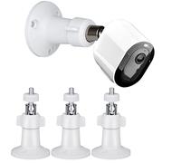 Indoor/Outdoor Security Wall Mount for All Arlo Camera, Arlo Ultra, Arlo Essential, eufyCam E/2C, Ultra/Ultra 2, & Others - Ring Stick Up Cam Battery and Compatible Camera with 1/4 Screw Head (3pcs)