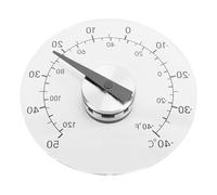 Indoor Outdoor Thermometer, Big and Bold Dial Thermometer Outdoor Wall Mounted Thermometer Temperature Gauge for Window or Glass Door, Patio Double Scales Weather Thermometer