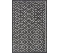 Indoor & Outdoor Tribal Scandy Rug - Grey - 63X120 cm
