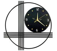 Indoor/Outdoor Wall Clock Garden Stone Effect Round Quartz Battery Metal 50cm