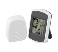 Indoor Outdoor Wireless Digital Thermometer Weather Station With Remote Sensor, Precise Temperature Readings And Long Range Signal Transmission