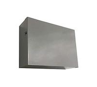 Indoor Outdoors Grey Household Fuse Box Consumer Unit Cover - Lightning Bolt Electricity for Home, New Build Property, Office and Industrial Safe, Secure Stylish (Size B 480x265x130 mm)