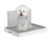 Indoor Pee Pad Holder Leakproof Anti-Splash Mesh Potty Tray