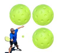 Indoor Pickleball Balls - PU Foam | Pickle Balls For Training | High Visibility Durable Pickle B́alls | Soft Hollow Ṕickle Ball For Indoor Outdoor, Yards Lawns Gyms Beginner
