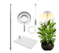 Indoor Plant Light - Full Spectrum LED Plant Lamp with Timing Function, 4-Level Dimmable Hydroponic Lamp for Greenhouse, Bonsai, Vegetable Gardening, Seedling Growth, Indoor Farming