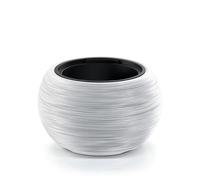 Prosperplast FURU Collection White Planter with Tank 37.8 x 37.8 x 23 cm, 8 Litre Capacity