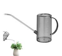 Indoor Plant Watering Can for House Plants Watering Can with Measurement Mark Ergonomic Handle with Stainless Steel Long Spout Watering Cans for Indoor Outdoor Plants Flowers Succulents Bonsai (Green)