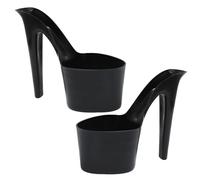 Indoor Planter Pots - Shoe Shaped Vase for Women with High Heeled, Cute Flower Decorations | Creative Resin Flower Pots Perfect for Succulents, Artistic Garden Novelty Small Green Decoration