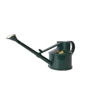 Indoor Plastic Watering Can | The HAWS Langley Sprinkler - One Pint | Pot Waterer | Fine Spray Rose | Green