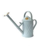 Indoor Plastic Watering Can | The HAWS The Bartley Burbler - Two Pint | Pot Waterer | Fine Spray Rose - Duck Egg Blue