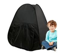 Indoor Playhouse for Kids | Foldable Sensory Corner Playhouse - Calm Down Corner Hideaway Sensory Game Equipment - Black Campaign for Play and Sleep for Inte