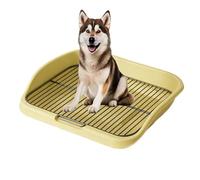 Indoor Puppy Training Toilet Urinal Pad Bracket Detachable Anti Stepping Toilet Bowl Suitable For Small And Medium-Sized Dogs (B)