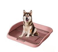 Indoor Puppy Training Toilet Urinal Pad Bracket Detachable Anti Stepping Toilet Bowl Suitable For Small And Medium-Sized Dogs (A)