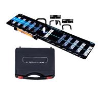 Indoor Putting Mat - Professional Putter Training Tool, Portable Tool Box System for Putting Practice | Complete Golf Solution for Men's Garage Range