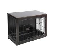 Indoor Rabbit Hutch For 2 Rabbits - Sturdy Wooden Bunny Cage With Easy Clean Tray & Door, Perfect For Indoor/Outdoor Use, 2,Black-74 * 52 * 65cm