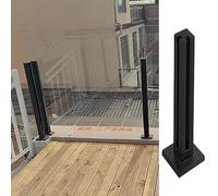 Indoor Railing Balustrade Post Kit - Compatible with All Panel Materials for Safe Solutions in Hallways, Countertops, and Patios
