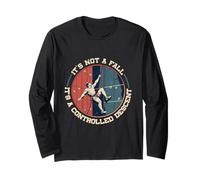 Indoor Rock Climbing Controlled Descent Long Sleeve T-Shirt